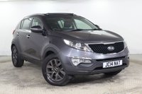 USED 2014 14 KIA SPORTAGE 2.0 CRDi KX-2 SUV 5dr Diesel Manual AWD Euro 5 (134 bhp) Panoramic Sunroof, Parking Sensors,