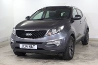USED 2014 14 KIA SPORTAGE 2.0 CRDi KX-2 SUV 5dr Diesel Manual AWD Euro 5 (134 bhp) Panoramic Sunroof, Parking Sensors,