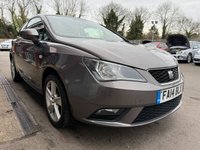 USED 2014 14 SEAT IBIZA 1.4 Toca Sport Coupe 3dr Petrol Manual Euro 5 (85 ps) HPI CLEAR LOW MILEAGE EXAMPLE