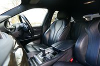 USED 2016 16 BMW X6 3.0 M50d SUV 5dr Diesel Auto xDrive Euro 6 (s/s) (381 ps) FLAMENCO RED METALLIC PAINTWORK + REAR CAMERA + BLACK PACK + HEATED SEATS