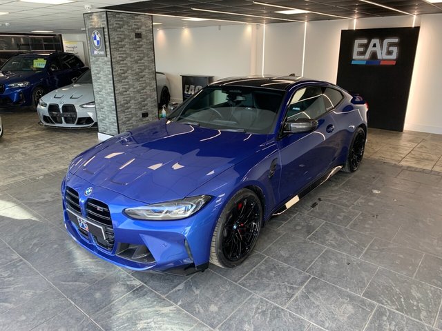 USED 2022 72 BMW M4 3.0 BiTurbo Competition Coupe 2dr Petrol Steptronic M xDrive Euro 6 (s/s) (510 ps) 1 OWNER | BMW ULTIMATE PACK