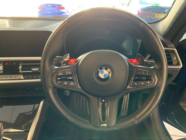 USED 2022 72 BMW M4 3.0 BiTurbo Competition Coupe 2dr Petrol Steptronic M xDrive Euro 6 (s/s) (510 ps) 1 OWNER | BMW ULTIMATE PACK