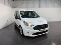 USED 2020 20 FORD TRANSIT CONNECT 1.5 220 EcoBlue Trend Crew Van Double Cab 6dr Diesel Manual L1 Euro 6 (s/s) (100 ps) 5 seats, reverse cam, A/C, DAB