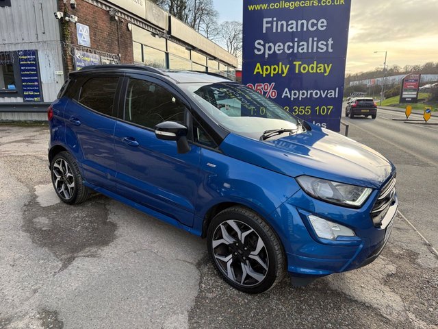 2018 FORD ECOSPORT 2018/68 1.0T EcoBoost GPF ST-Line SUV 5dr Petrol Manual Euro 6 (s/s) (140 ps), 2 Previous owners, Only 62000 Miles