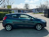 USED 2014 63 FORD FIESTA 1.25 Zetec Hatchback 3dr Petrol Manual Euro 5 (82 ps) ULEZ+LOW MILES+2FRO+12M MOT+PETROL