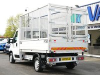 USED 2023 73 PEUGEOT BOXER 335 2.2 BLUEHDI 140 BHP L2 MEDIUM CAGED TIPPER  AIR CON | CAGED TIPPER | LOW MILEAGE