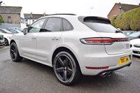 USED 2019 PORSCHE MACAN 3.0T V6 S SUV 5dr Petrol PDK 4WD Euro 6 (s/s) (354 ps) FULL PORSCHE HIST . WHITE LEATHER . ALCANTARA STEERING WHEEL
