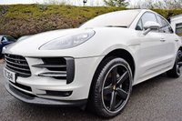 USED 2019 PORSCHE MACAN 3.0T V6 S SUV 5dr Petrol PDK 4WD Euro 6 (s/s) (354 ps) FULL PORSCHE HIST . WHITE LEATHER . ALCANTARA STEERING WHEEL