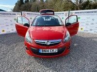 USED 2014 14 VAUXHALL CORSA 1.2 16V Limited Edition Hatchback 3dr Petrol Manual Euro 5 (85 ps) 