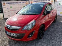 USED 2014 14 VAUXHALL CORSA 1.2 16V Limited Edition Hatchback 3dr Petrol Manual Euro 5 (85 ps) 