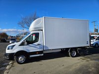 USED 2023 23 FORD TRANSIT 350 LEADER LWB LUTON VAN WITH TAIL LIFT ULEZ FREE ZONE 
