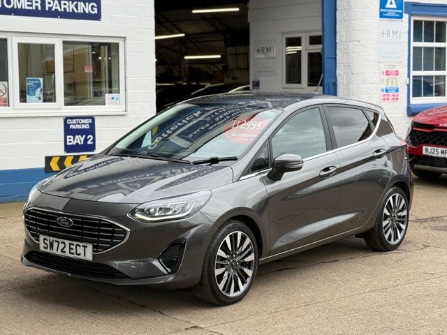 2022 72 Ford Fiesta 1.0T EcoBoost MHEV Titanium X Hatchback 5dr Petrol Hybrid Manual Euro 6 (s/s) (125 ps)