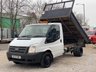 USED 2013 13 FORD TRANSIT 2.2 TDCi 350 RWD L3 2dr (DRW) WARRANTYTWIN AXLETIPPER BODY