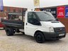 USED 2013 13 FORD TRANSIT 2.2 TDCi 350 RWD L3 2dr (DRW) WARRANTYTWIN AXLETIPPER BODY