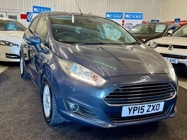 2015 FORD FIESTA 1.6 TDCi ECOnetic Titanium Hatchback 5dr Diesel Manual Euro 5 (s/s) (95 ps)
