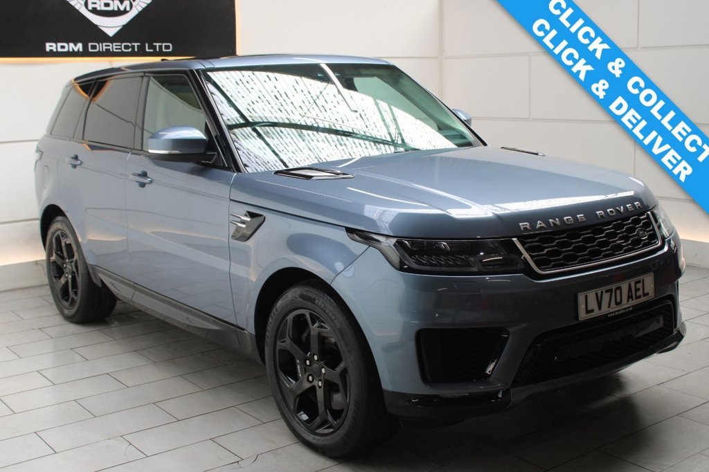 Blue 2020 Land Rover Range Rover Sport All-wheel drive Automatic