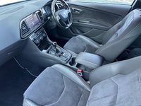 USED 2018 18 SEAT LEON 2.0 TSI Cupra 300 Sport Coupe 3dr Petrol Manual Euro 6 (s/s) (300 ps) VERY LOW MILES + SERVICE HISTORY + URBAN SILVER METALLIC + APPLE CAR PLAY