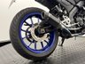 USED 2021 21 YAMAHA MT-125 9 YAMAHA STAMPS 9 STAMPS IN THE SERVICE BOOK
