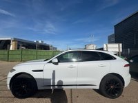 USED 2019 19 JAGUAR F-PACE 2.0 D180 Chequered Flag Auto AWD Euro 6 (s/s) 5dr VERY CLEAN CAR GREAT SPEAK