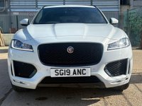 USED 2019 19 JAGUAR F-PACE 2.0 D180 Chequered Flag Auto AWD Euro 6 (s/s) 5dr VERY CLEAN CAR GREAT SPEAK