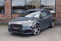 USED 2017 A AUDI S3 2.0 TFSI Black Edition Hatchback 3dr Petrol S Tronic quattro Euro 6 (s/s) (310 ps) TECH PACK / B&O / DIGI DASH