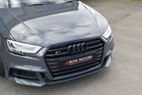 USED 2017 A AUDI S3 2.0 TFSI Black Edition Hatchback 3dr Petrol S Tronic quattro Euro 6 (s/s) (310 ps) TECH PACK / B&O / DIGI DASH