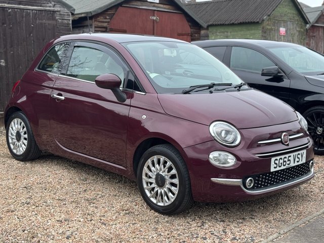 View our Fiat 500 1.2 Lounge Hatchback 3dr Petrol Manual Euro 6 (s/s) (69 bhp)