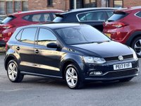 USED 2017 17 VOLKSWAGEN POLO 1.0 BlueMotion Tech Match Edition Hatchback 5dr Petrol Manual Euro 6 (s/s) (60 ps) 