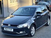 USED 2017 17 VOLKSWAGEN POLO 1.0 BlueMotion Tech Match Edition Hatchback 5dr Petrol Manual Euro 6 (s/s) (60 ps) 