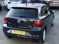 USED 2017 17 VOLKSWAGEN POLO 1.0 BlueMotion Tech Match Edition Hatchback 5dr Petrol Manual Euro 6 (s/s) (60 ps) 