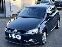 USED 2017 17 VOLKSWAGEN POLO 1.0 BlueMotion Tech Match Edition Hatchback 5dr Petrol Manual Euro 6 (s/s) (60 ps) 