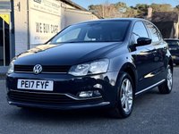 USED 2017 17 VOLKSWAGEN POLO 1.0 BlueMotion Tech Match Edition Hatchback 5dr Petrol Manual Euro 6 (s/s) (60 ps) 