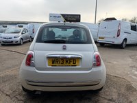 USED 2013 13 FIAT 500 1.2 Lounge Hatchback 3dr Petrol Manual Euro 4 (69 bhp) Ideal first car nice spec with panoramic glass roof