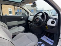 USED 2013 13 FIAT 500 1.2 Lounge Hatchback 3dr Petrol Manual Euro 4 (69 bhp) Ideal first car nice spec with panoramic glass roof