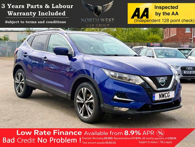 View our Nissan Qashqai range