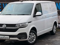 USED 2021 21 VOLKSWAGEN TRANSPORTER 2.0 TDI T28 HIGHLINE PANEL VAN 5DR DIESEL MANUAL FWD SWB EURO 6 (S/S) (110 PS) NAV NO VAT - LOW MILEAGE - FULL SERVICE HISTORY - JUST BEEN SERVICED  - 2 KEYS - HPI CHECK ALL CLEAR  - ULEZ / CAZ / LEZ / COMPLIANT - EURO 6 - METTALIC WHITE PAINTWORK - ADDITIONAL VW LEATHER SEAT COVERS INCLUDED - SAT NAV - APPLE CAR PLAY - ANDROID AUTO - AUTO LIGHTS - AUTO WIPERS - CRUISE CONTROL - AIR CON - RADAR SENSOR - ALLOYS - DAB - BLUETOOTH - PARKING SENSORS ALL ROUND - FINANCE AVAILABLE - ZERO DEPOSIT OFFERS - ALL VANS/CARS WELCOME IN PART-EXCHANGE, ANY AGE, ANY MILEAGE, ANY CONDITION