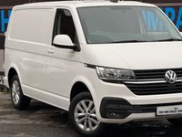 USED 2021 21 VOLKSWAGEN TRANSPORTER 2.0 TDI T28 HIGHLINE PANEL VAN 5DR DIESEL MANUAL FWD SWB EURO 6 (S/S) (110 PS) NAV NO VAT - LOW MILEAGE - FULL SERVICE HISTORY - JUST BEEN SERVICED  - 2 KEYS - HPI CHECK ALL CLEAR  - ULEZ / CAZ / LEZ / COMPLIANT - EURO 6 - METTALIC WHITE PAINTWORK - ADDITIONAL VW LEATHER SEAT COVERS INCLUDED - SAT NAV - APPLE CAR PLAY - ANDROID AUTO - AUTO LIGHTS - AUTO WIPERS - CRUISE CONTROL - AIR CON - RADAR SENSOR - ALLOYS - DAB - BLUETOOTH - PARKING SENSORS ALL ROUND - FINANCE AVAILABLE - ZERO DEPOSIT OFFERS - ALL VANS/CARS WELCOME IN PART-EXCHANGE, ANY AGE, ANY MILEAGE, ANY CONDITION