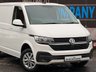 USED 2021 21 VOLKSWAGEN TRANSPORTER 2.0 TDI T28 HIGHLINE PANEL VAN 5DR DIESEL MANUAL FWD SWB EURO 6 (S/S) (110 PS) NAV NO VAT - LOW MILEAGE - FULL SERVICE HISTORY - JUST BEEN SERVICED  - 2 KEYS - HPI CHECK ALL CLEAR  - ULEZ / CAZ / LEZ / COMPLIANT - EURO 6 - METTALIC WHITE PAINTWORK - ADDITIONAL VW LEATHER SEAT COVERS INCLUDED - SAT NAV - APPLE CAR PLAY - ANDROID AUTO - AUTO LIGHTS - AUTO WIPERS - CRUISE CONTROL - AIR CON - RADAR SENSOR - ALLOYS - DAB - BLUETOOTH - PARKING SENSORS ALL ROUND - FINANCE AVAILABLE - ZERO DEPOSIT OFFERS - ALL VANS/CARS WELCOME IN PART-EXCHANGE, ANY AGE, ANY MILEAGE, ANY CONDITION