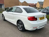 USED 2018 18 BMW 2 SERIES 1.5 218i Sport Coupe 2dr Petrol Auto Euro 6 (s/s) (136 ps) Stunning ULEZ Complaint BMW Automatic Coupe That Comes With Full Service History !!