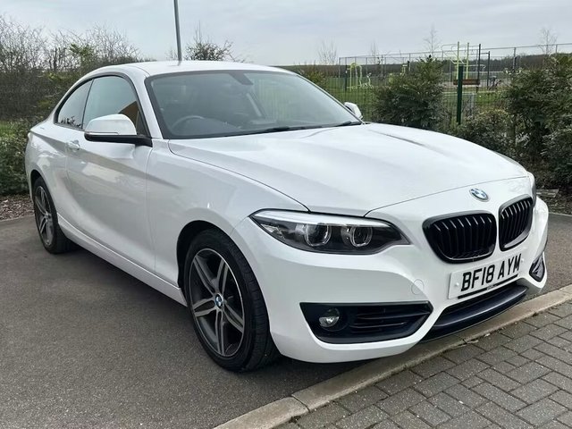 2018 18 BMW 2 Series 1.5 218i Sport Coupe 2dr Petrol Auto Euro 6 (s/s) (136 ps)