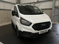 USED 2019 19 FORD TRANSIT CUSTOM 2.0 ECOBLUE 105PS L1 H1 - NO VAT 1 YEAR MOT, AIR CON, VALUE VAN