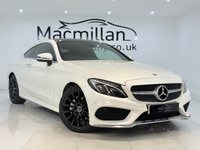 USED 2017 67 MERCEDES-BENZ C CLASS 2.1 C220d AMG Line (Premium Plus) Coupe 2dr Diesel G-Tronic+ Euro 6 (s/s) (170 ps) Panroof, heated seats, SATNAV