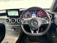 USED 2017 67 MERCEDES-BENZ C CLASS 2.1 C220d AMG Line (Premium Plus) Coupe 2dr Diesel G-Tronic+ Euro 6 (s/s) (170 ps) Panroof, heated seats, SATNAV