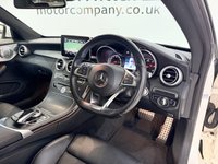 USED 2017 67 MERCEDES-BENZ C CLASS 2.1 C220d AMG Line (Premium Plus) Coupe 2dr Diesel G-Tronic+ Euro 6 (s/s) (170 ps) Panroof, heated seats, SATNAV