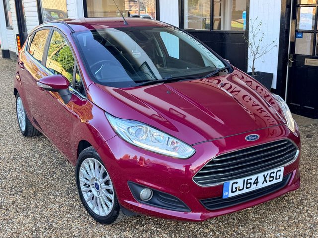 2014 FIESTA 1.0T ECOBOOST TITANIUM HATCHBACK 5DR PETROL MANUAL EURO 5 S S 125... photo
