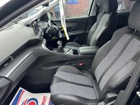 USED 2018 68 PEUGEOT 3008 1.5 BlueHDi Allure SUV 5dr Diesel Manual Euro 6 (s/s) (130 ps) BIG SPEC CAR, 17IN ALLOYS, BLUETOOTH, MEGA VALUE,  BLACK 1/2 LEATHER INTERIOR