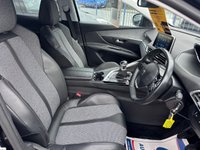 USED 2018 68 PEUGEOT 3008 1.5 BlueHDi Allure SUV 5dr Diesel Manual Euro 6 (s/s) (130 ps) BIG SPEC CAR, 17IN ALLOYS, BLUETOOTH, MEGA VALUE,  BLACK 1/2 LEATHER INTERIOR