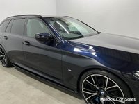 USED 2022 72 BMW 5 SERIES 2.0 520d MHT M Sport Touring 5dr Diesel Hybrid Steptronic Euro 6 (s/s) (190 ps) 21" M Performance Styling, FBMWSH Camera, CarPlay
