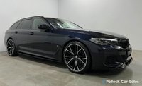 USED 2022 72 BMW 5 SERIES 2.0 520d MHT M Sport Touring 5dr Diesel Hybrid Steptronic Euro 6 (s/s) (190 ps) 21" M Performance Styling, FBMWSH Camera, CarPlay