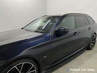USED 2022 72 BMW 5 SERIES 2.0 520d MHT M Sport Touring 5dr Diesel Hybrid Steptronic Euro 6 (s/s) (190 ps) 21" M Performance Styling, FBMWSH Camera, CarPlay